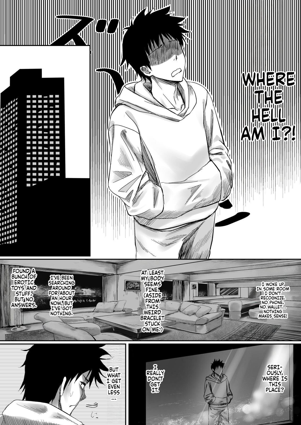Hentai Manga Comic-The hotel you can't leave without having sex-Read-2
